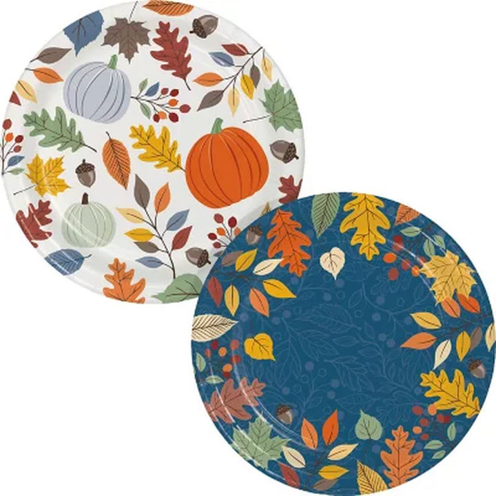 Member'S Mark Fall Dinner Paper Plates 10", 85 Ct.