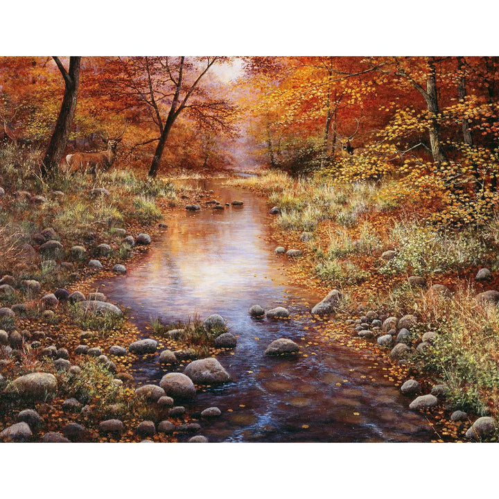 Sunsout Golden Forest 1000 Pc Large Piece Jigsaw Puzzle 44740