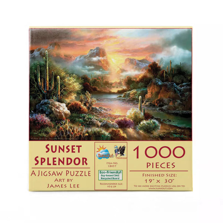 Sunsout Sunset Splendor 1000 Pc Jigsaw Puzzle 18057