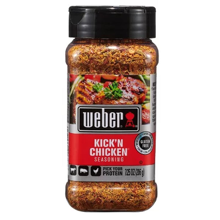 Weber Kick 'N Chicken Seasoning 7.25 Oz.