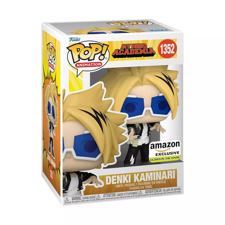 Funko Pop! Animation: My Hero Academia - Denki Kaminari Glow in the Dark Exclusive #1352