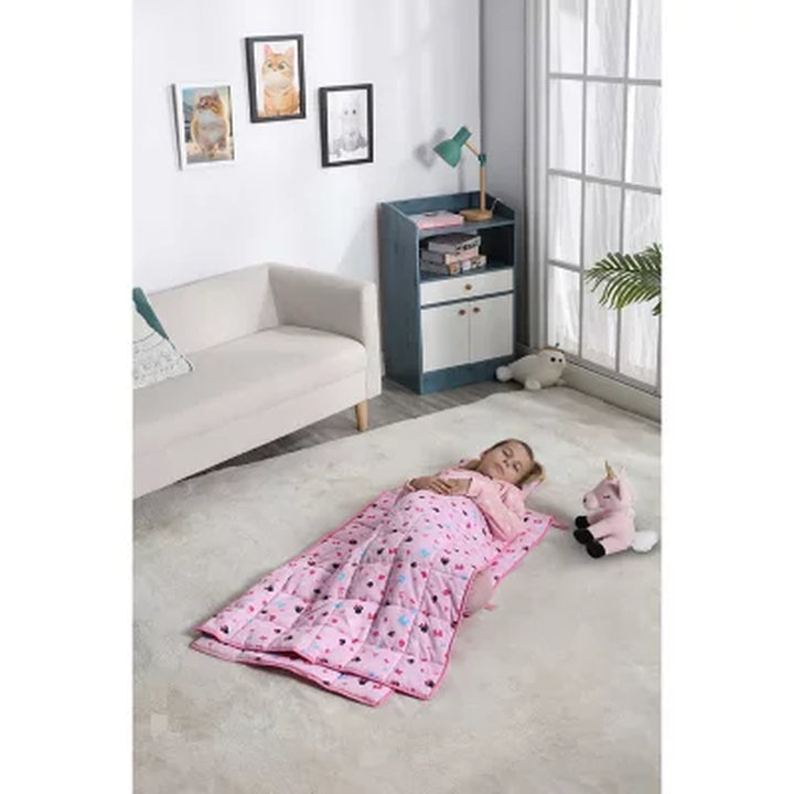 Minnie Nap Mat with Removable Blanket
