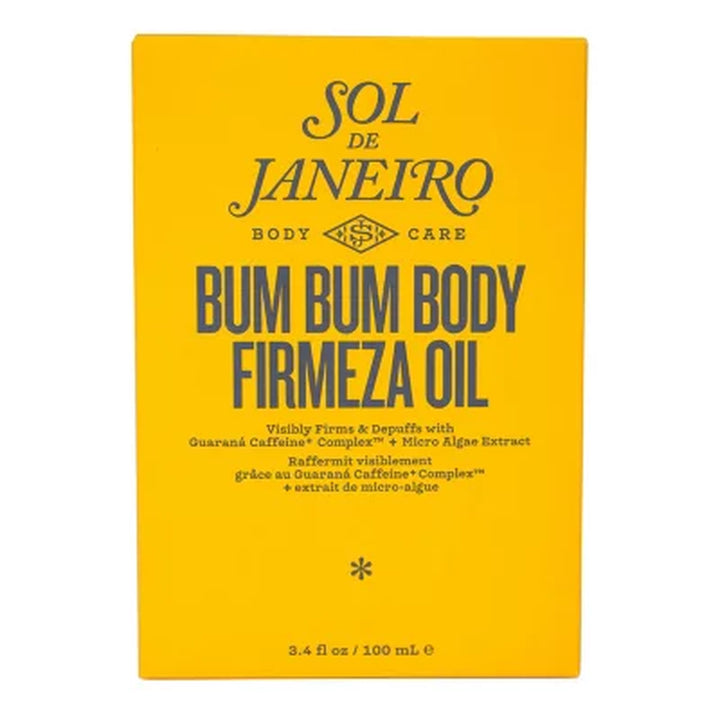 Sol De Janeiro Bum Bum Body Firmeza Oil, 3.4 Fl. Oz.