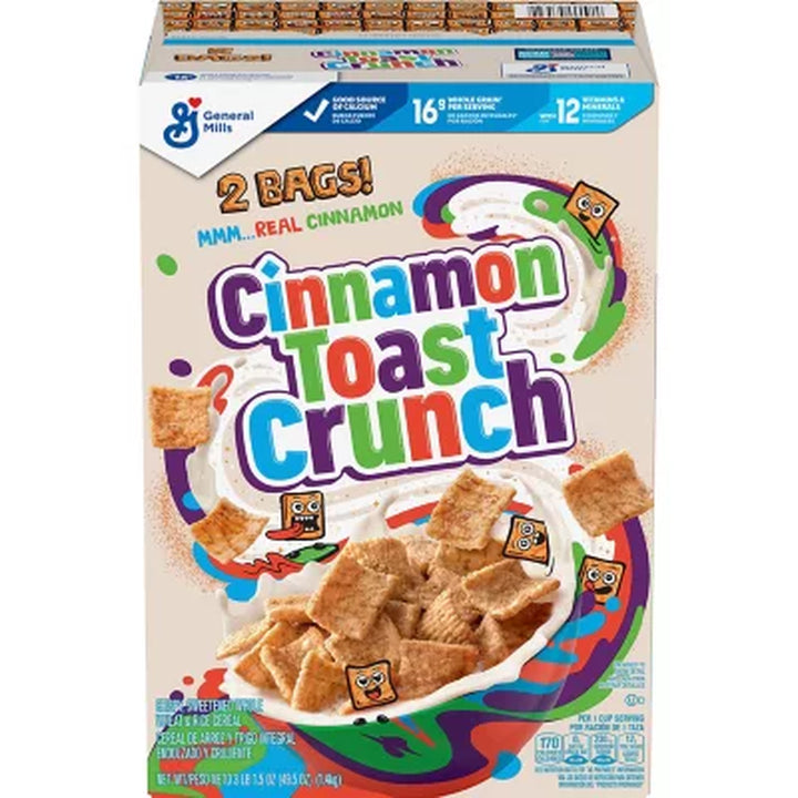 Cinnamon Toast Crunch Cereal 49.5 Oz., 2 Pk.