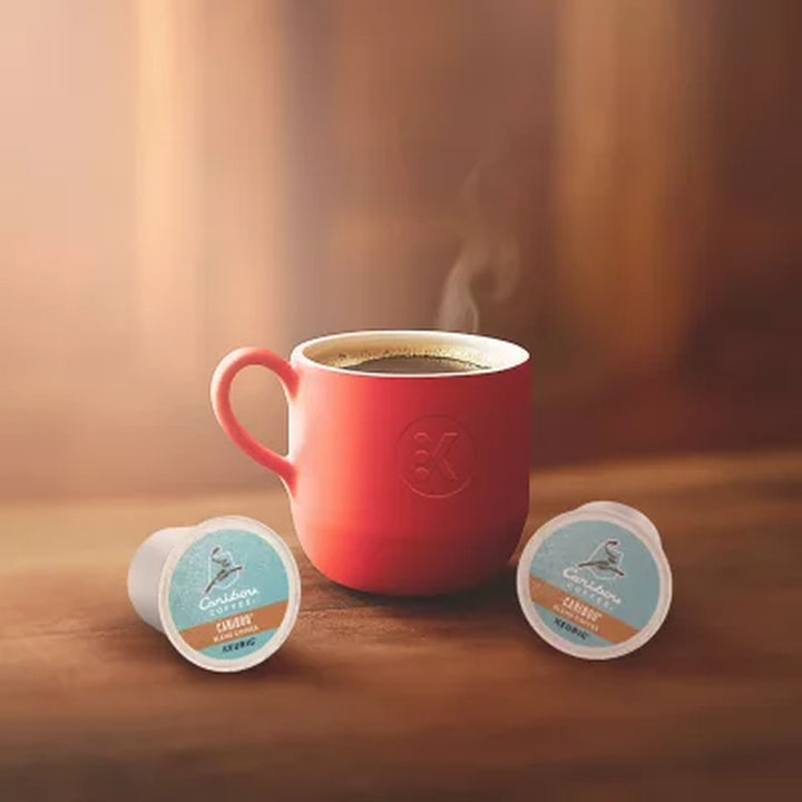 Caribou Coffee Medium Roast K-Cup Pods, Caribou Blend 100 Ct.