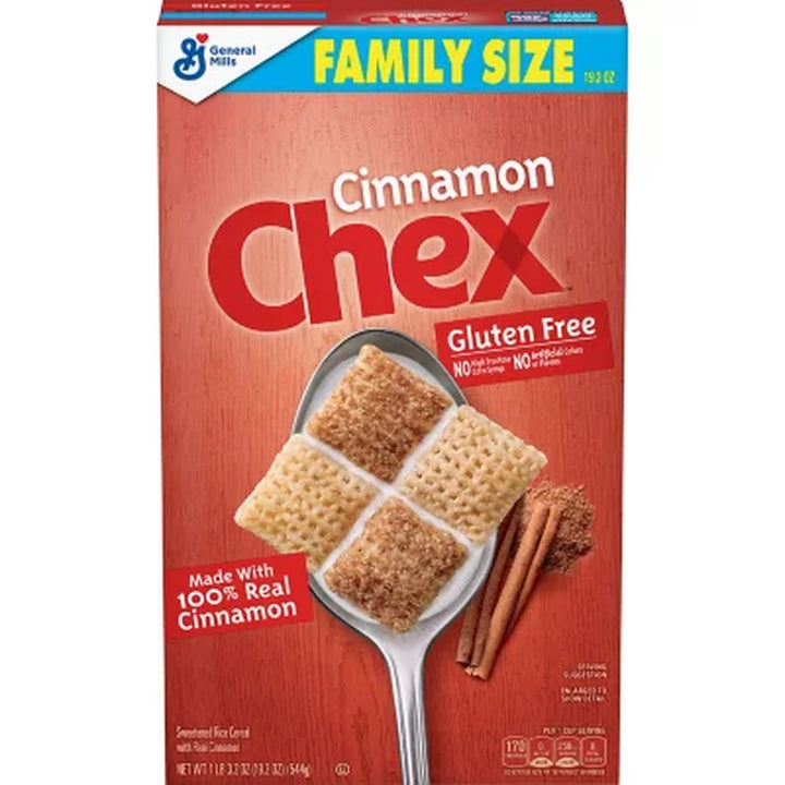 Chex Gluten-Free Breakfast Cereal, Cinnamon 2 Pk.