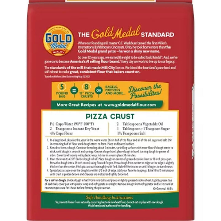 Gold Medal Pizza Flour, 5 Lbs.