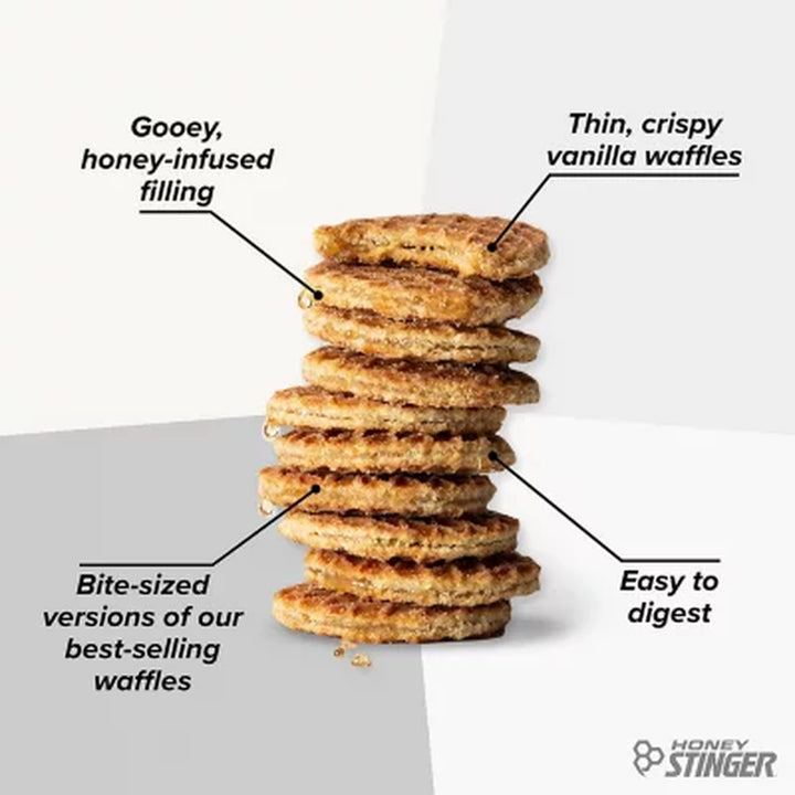 Honey Stinger Mini Waffles, Vanilla 5.3 Oz.