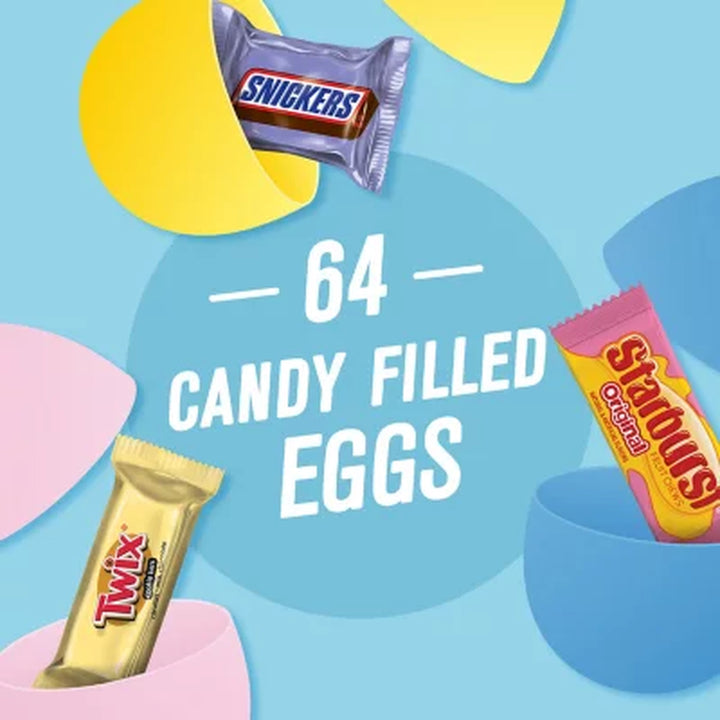 Mars Easter Candy Egg Hunt Kit, Variety Pack, Fun Size, 64 Ct.