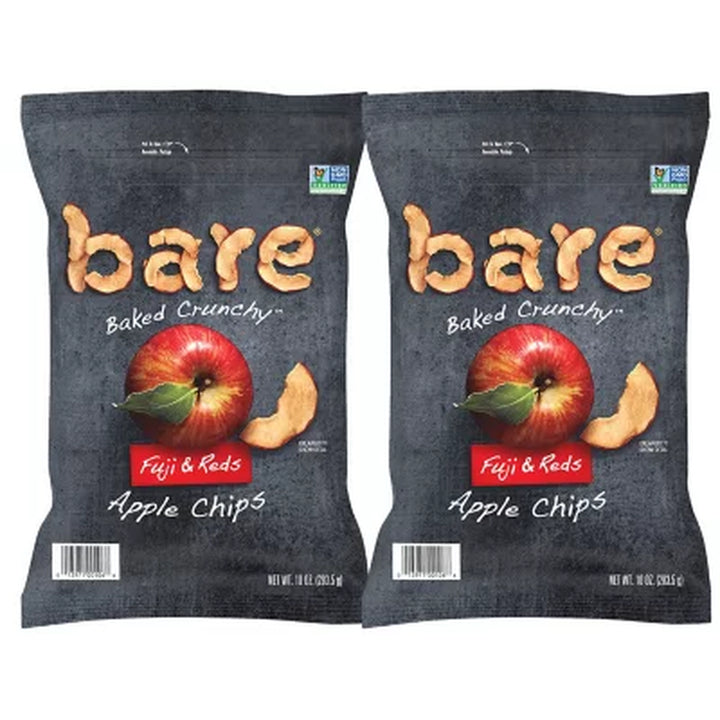 Bare Baked Crunchy Fuji and Reds Apple Chips 10 Oz., 2 Pk.