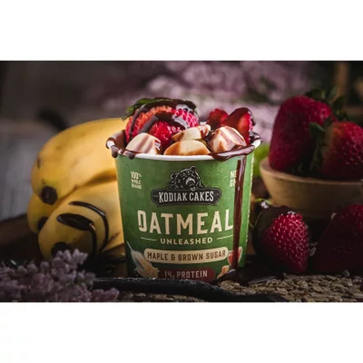 Kodiak Cakes Oatmeal Cups, Maple and Brown Sugar 12 Pk.