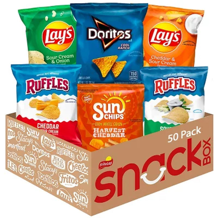 Frito-Lay Cool & Tangy Variety Pack Chips, 50 Pk.