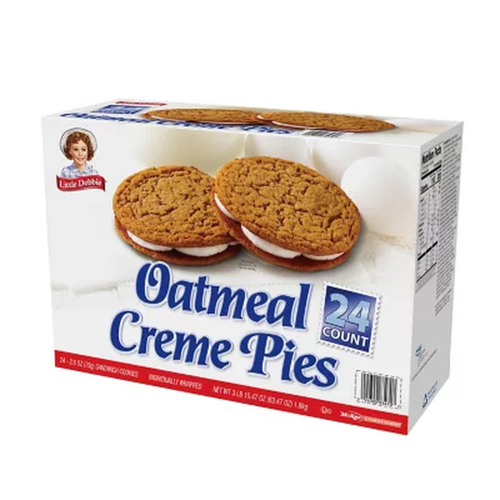 Little Debbie Oatmeal Cream Pies 2.6 Oz., 24 Pk.