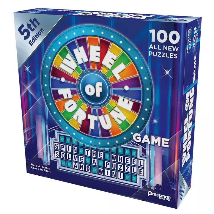 Pressman Wheel of Fortune 5Th Edition Board Game