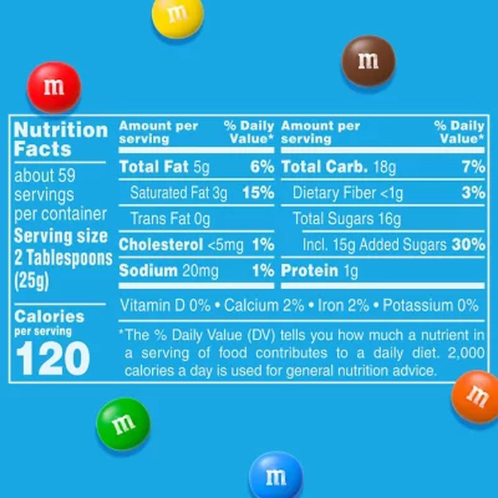 M&M’S Milk Chocolate Candy, Minis, 52 Oz.