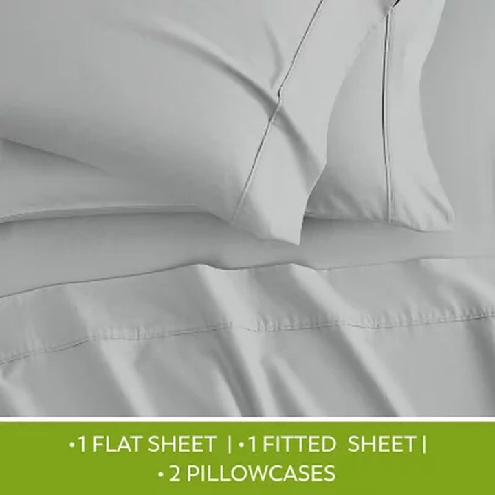 Ultimate Percale Cool and Breathable 100% Cotton Sheet Set & Pillowcases (Assorted Colors and Sizes)