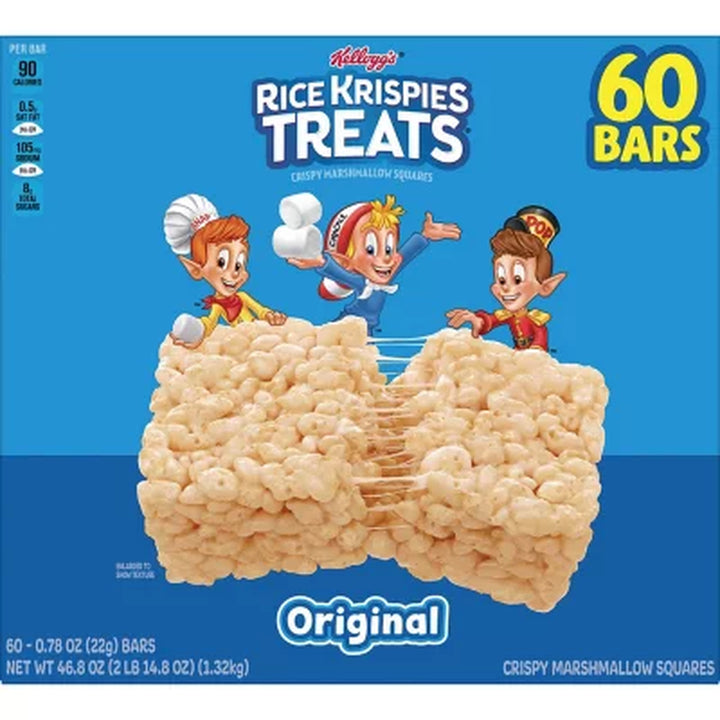 Rice Krispies Treats, 0.8 Oz., 60 Ct.