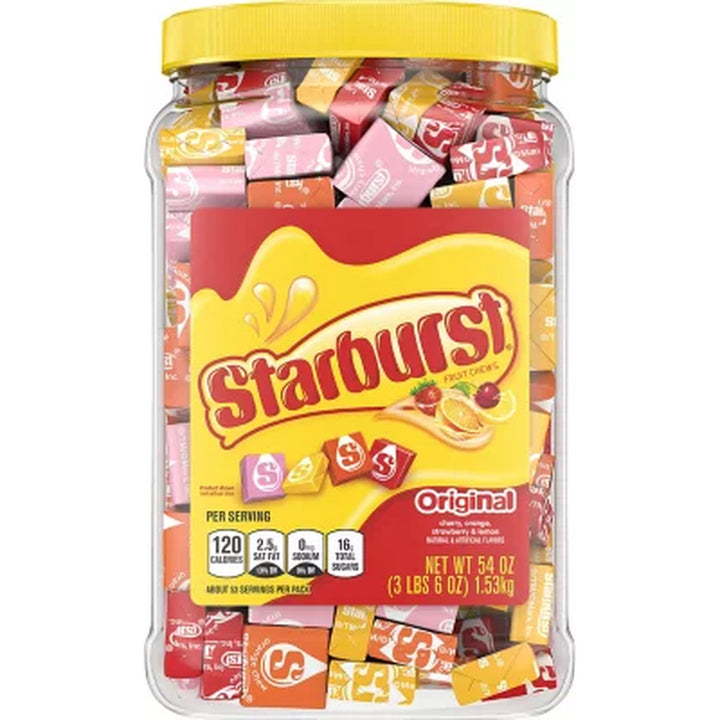 Starburst Original Fruity Chewy Candy, 54 Oz.