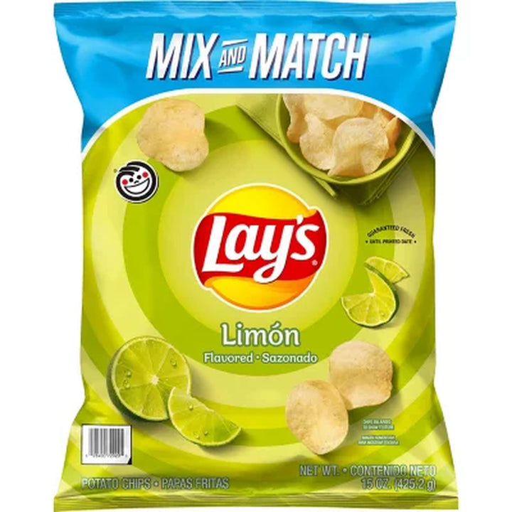 Lay'S Potato Chips Limon 15 Oz.