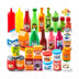 Syncfun 30Pcs Play Food Grocery Cans, Play Kitchen Accessories, Gifts & Indoor Toys for Kids Toddlers 2 3 4 5 6 Years Old