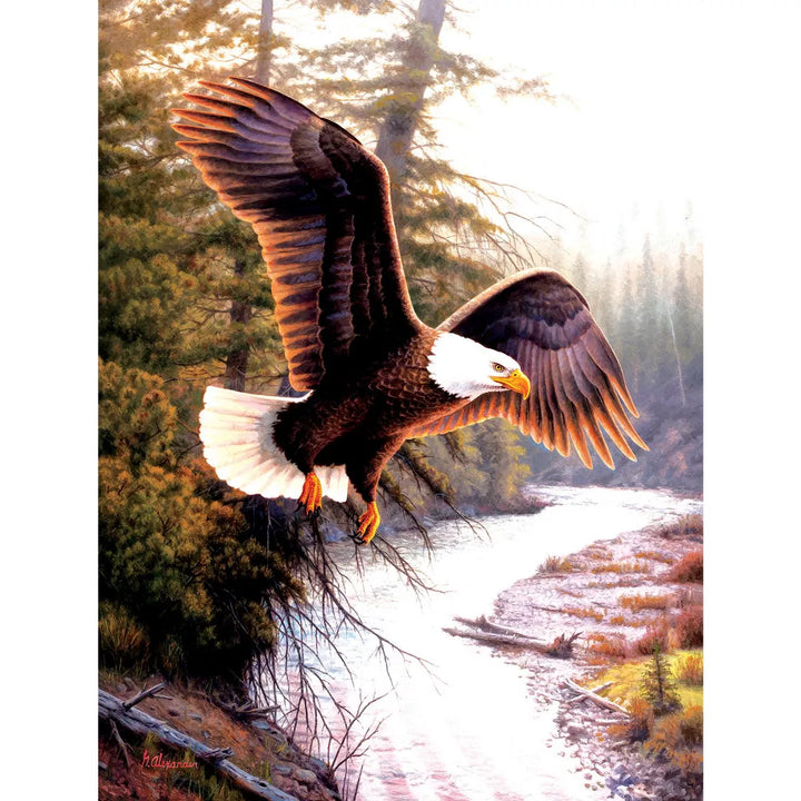 Sunsout Eagle Patriot 500 Pc Jigsaw Puzzle 62372