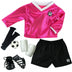 Sophia’S 6 Piece Soccer Uniform Outfit Set for 18'' Dolls, Fuchsia