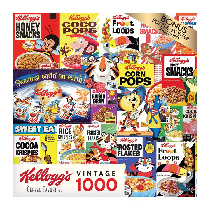 Cra-Z-Art Kellogg'S - Cereal Favorites 1000Pc Jigsaw Puzzle