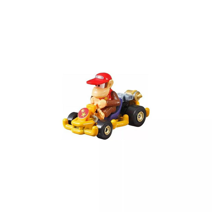 Hot Wheels Mario Kart 1:64 Scale Diddy Kong Pipe Frame, Collectible Vehicle