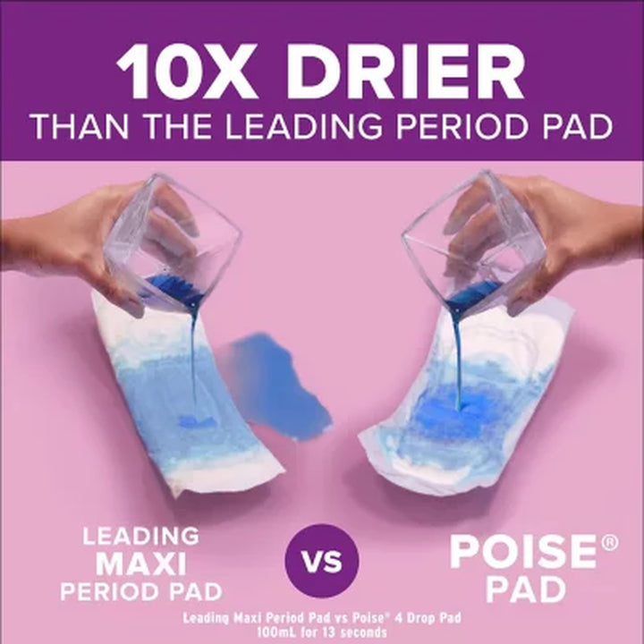 Poise Fresh Protection Postpartum Incontinence Pads, Long - Choose Your Size