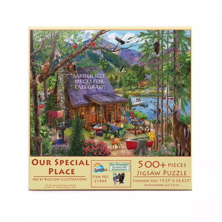 Sunsout Our Special Place 500 Pc Large Pieces Jigsaw Puzzle 31949