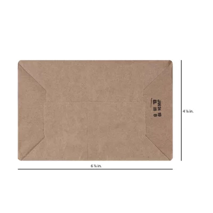 Duro Brown Paper Bag, 8# Kraft Bags (500 Ct.)