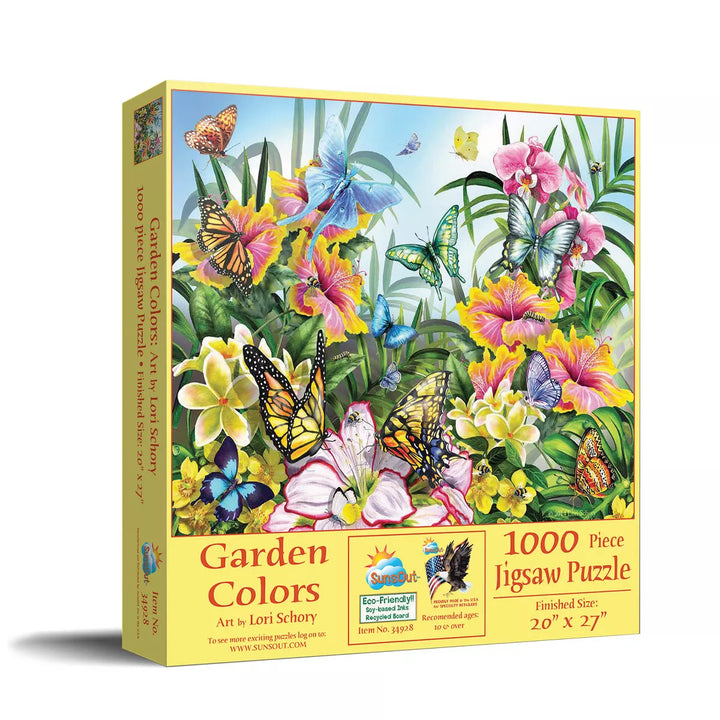 Sunsout Garden Colors 1000 Pc Jigsaw Puzzle 34928