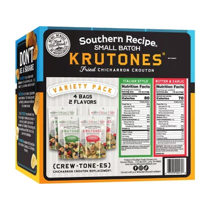 Southern Recipe Small Batch Mixed Flavor Krutones 2Oz., 4Ct.