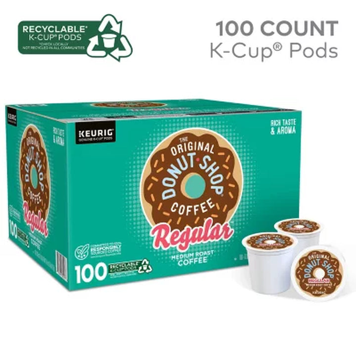 The Original Donut Shop Regular K-Cup Pods, 100 Ct.