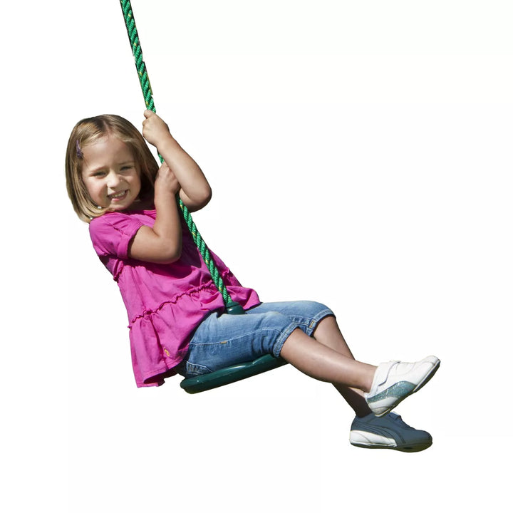 Gorilla Playsets Daisy Disc Swing - Green