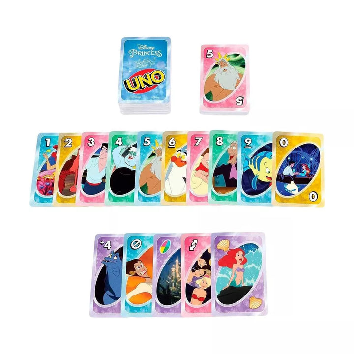 Mattel Games UNO Little Mermaid Card Game