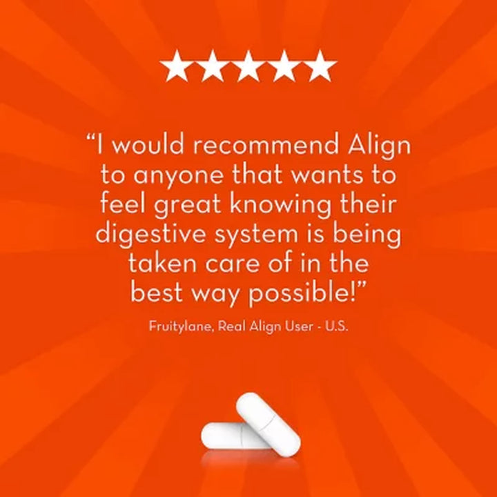 Align Probiotic Supplement for Daily Digestive Health Capsules 84 Ct.