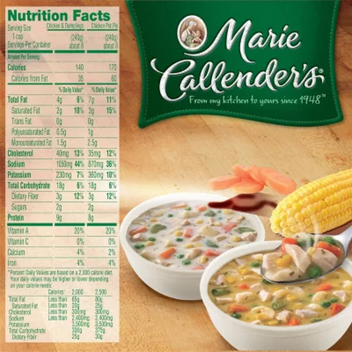 Marie Callender'S Chicken Variety Soup 8 Ct.