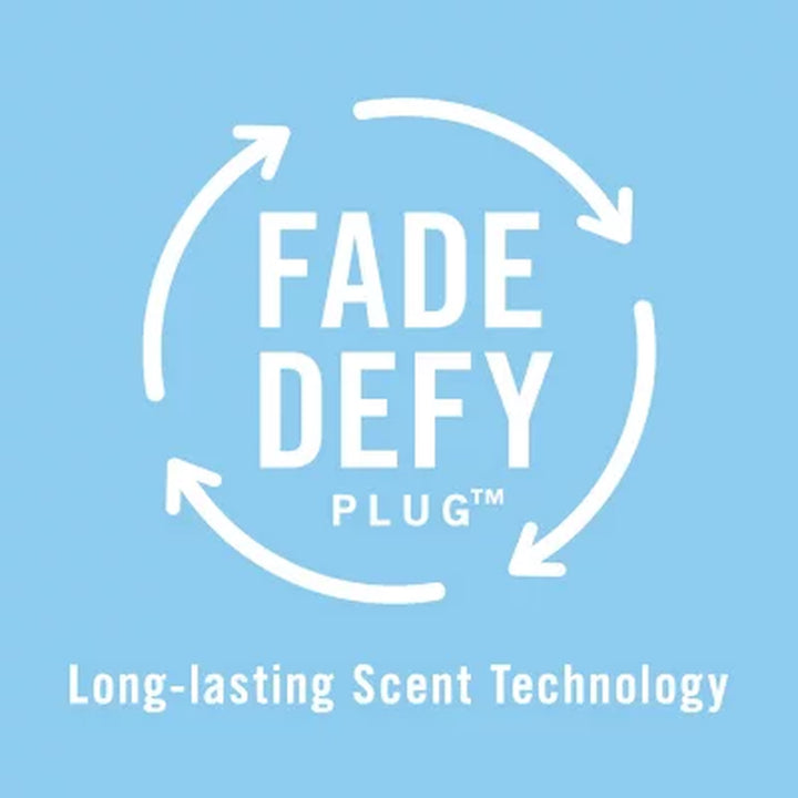 Febreze Fade Defy PLUG Air Freshener, Linen & Sky + Gain Original 1 Warmer + 5 Refills