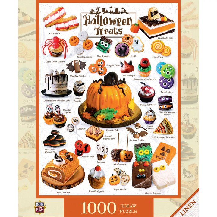 Masterpieces 1000 Piece Jigsaw Puzzle - Halloween Treats - 19.25"X26.75"