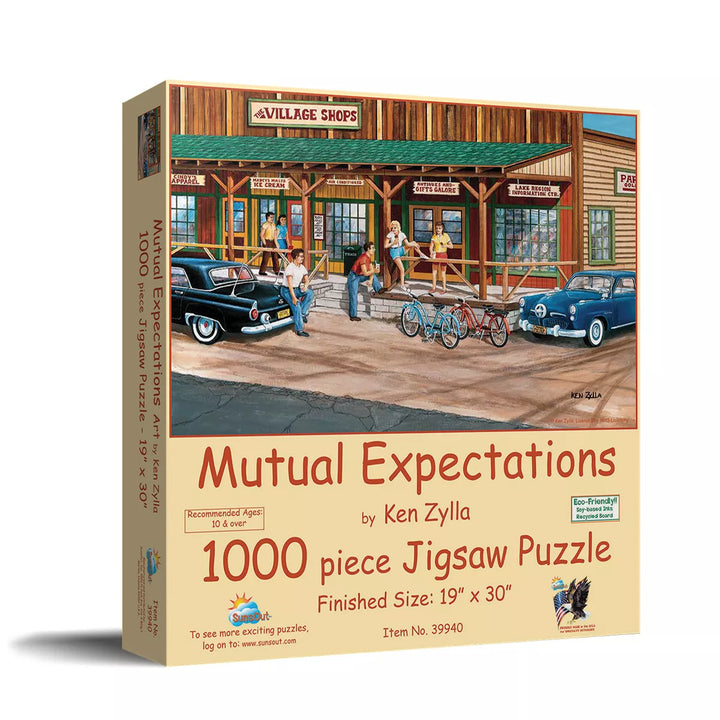 Sunsout Mutual Expectations 1000 Pc Jigsaw Puzzle 39940