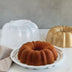 Nordic Ware 2-Piece Formed Bundt Pan and Bundt Keeper (Assorted Shapes and Colors)