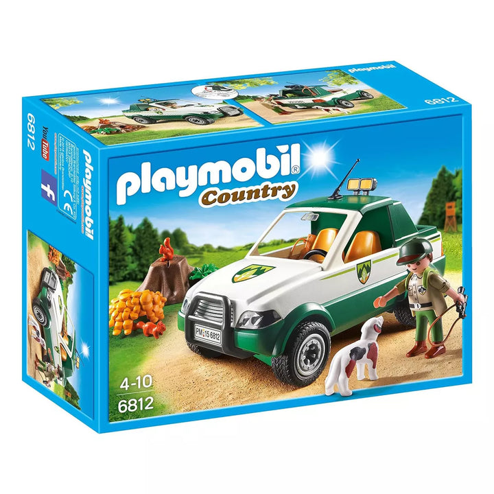 Playmobil Playmobil 6812 Country Forest Ranger Pick up Truck Building Set