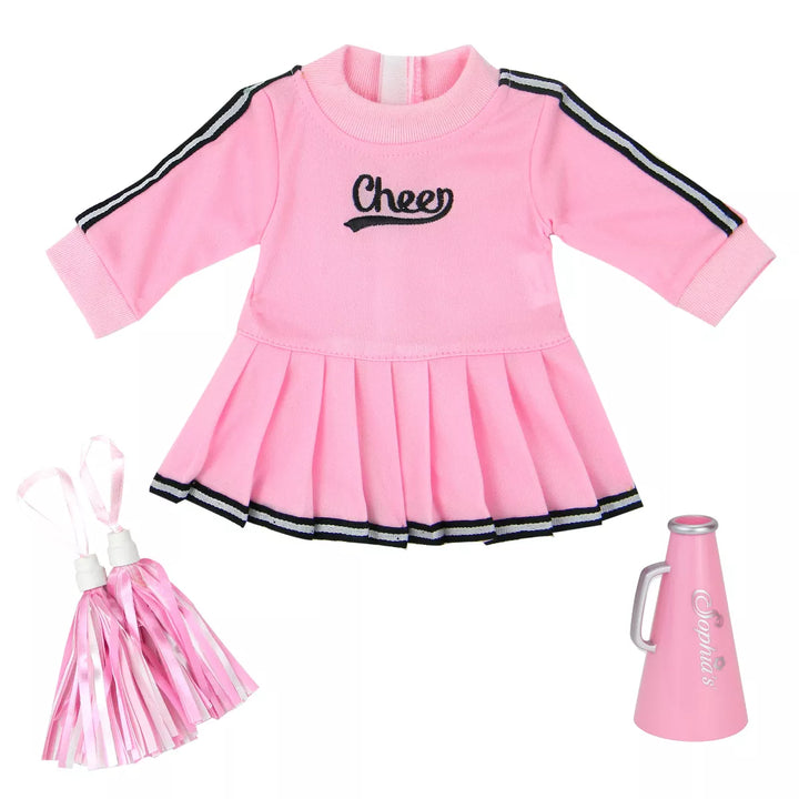 Sophia’S Cheerleader Outfit Set for 15" or 18" Dolls, Pink