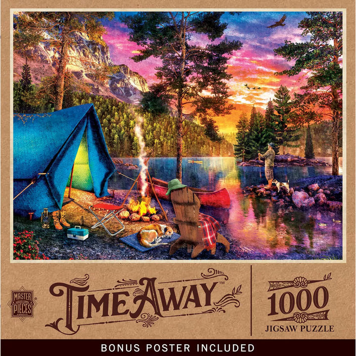 Masterpieces 1000 Piece Puzzle - Fishing the Highlands - 19.25"X26.75".