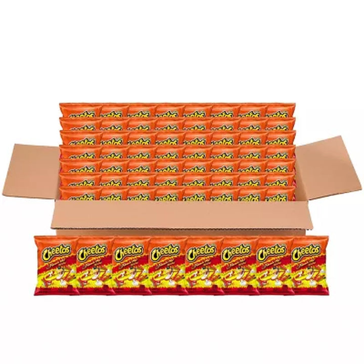 Cheetos Flamin' Hot Crunchy Cheese Snacks 2 Oz., 64 Ct.