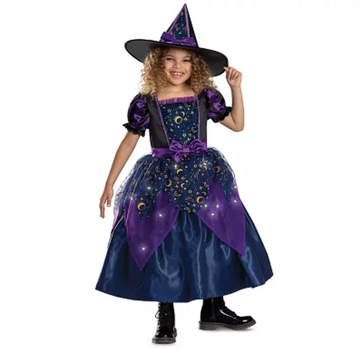 Member'S Mark Light-Up Witch Kids Premium Costume