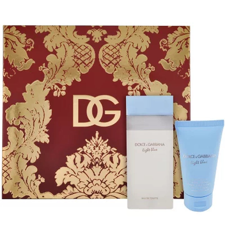 Dolce & Gabbana Light Blue Eau De Toilette 2-Piece Gift Set, 3.3 Oz. Spray + 1.7 Oz. Body Lotion