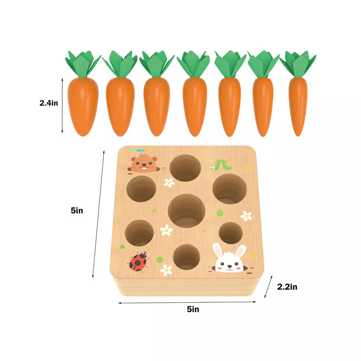 Fun Little Toys Carrots Sorting Game