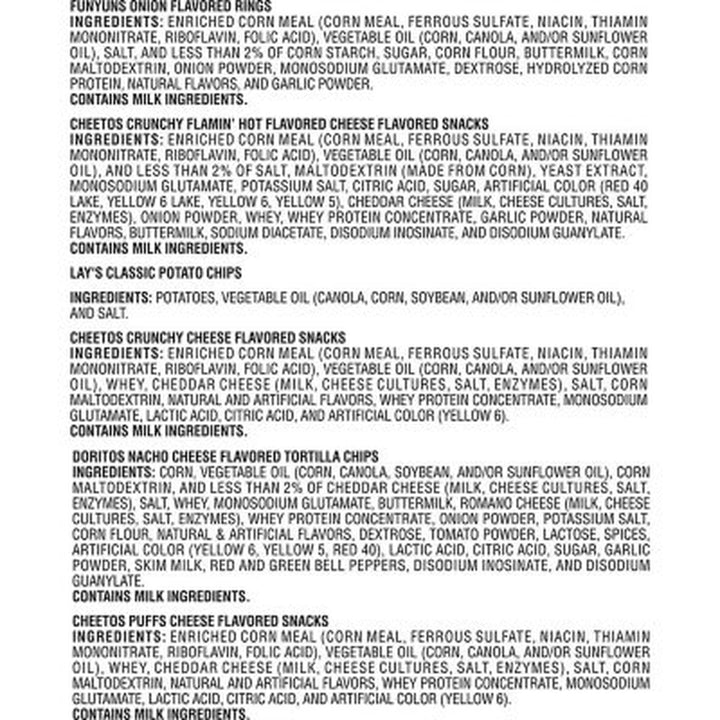 Frito-Lay MVP Mix Variety Pack Chips, 50 Ct.